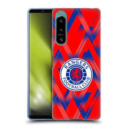 Rangers FC 2023/24 Kit Fourth Soft Gel Case for Sony Xperia 5 IV