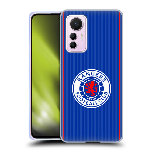 Rangers FC 2023/24 Kit Home Soft Gel Case for Xiaomi 12 Lite