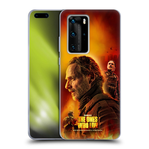 The Walking Dead: The Ones Who Live Key Art Rick Soft Gel Case for Huawei P40 Pro / P40 Pro Plus 5G