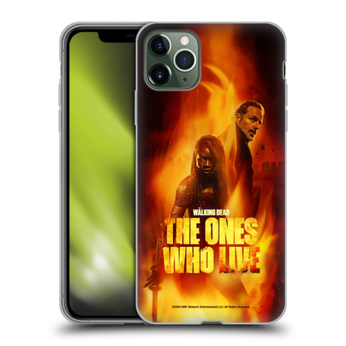The Walking Dead: The Ones Who Live Key Art Poster Soft Gel Case for Apple iPhone 11 Pro Max