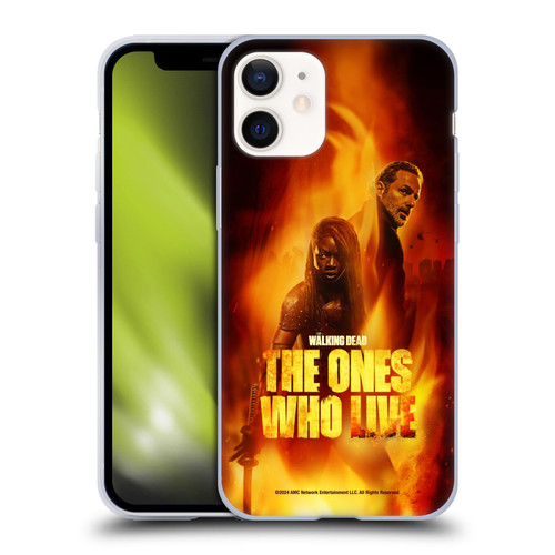 The Walking Dead: The Ones Who Live Key Art Poster Soft Gel Case for Apple iPhone 12 Mini