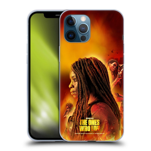 The Walking Dead: The Ones Who Live Key Art Michonne Soft Gel Case for Apple iPhone 12 Pro Max