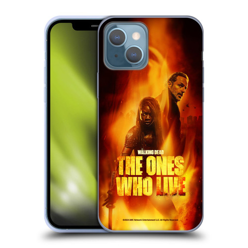 The Walking Dead: The Ones Who Live Key Art Poster Soft Gel Case for Apple iPhone 13