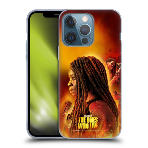 The Walking Dead: The Ones Who Live Key Art Michonne Soft Gel Case for Apple iPhone 13 Pro