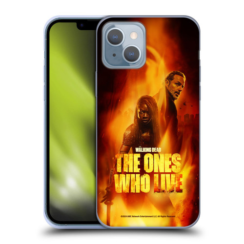 The Walking Dead: The Ones Who Live Key Art Poster Soft Gel Case for Apple iPhone 14