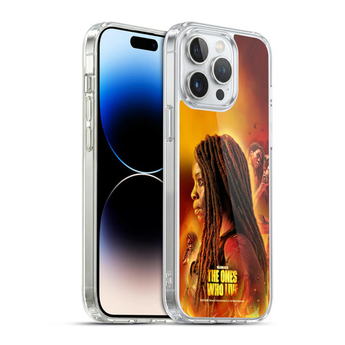 The Walking Dead: The Ones Who Live Key Art Michonne Soft Gel Case for Apple iPhone 14 Pro Max & MagSafe