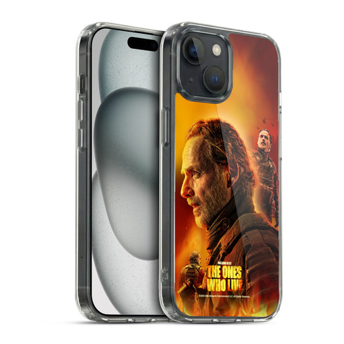 The Walking Dead: The Ones Who Live Key Art Rick Soft Gel Case for Apple iPhone 15 & MagSafe
