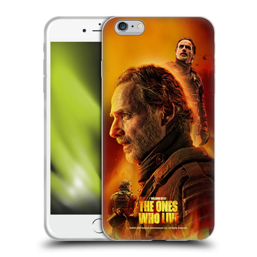 The Walking Dead: The Ones Who Live Key Art Rick Soft Gel Case for Apple iPhone 6 Plus / iPhone 6s Plus