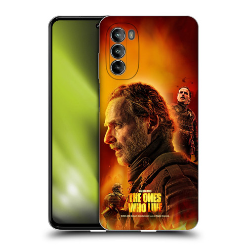 The Walking Dead: The Ones Who Live Key Art Rick Soft Gel Case for Motorola Moto G82 5G