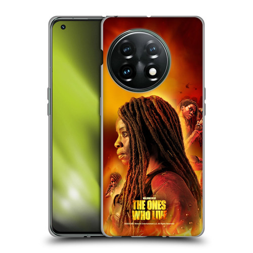 The Walking Dead: The Ones Who Live Key Art Michonne Soft Gel Case for OnePlus 11 5G
