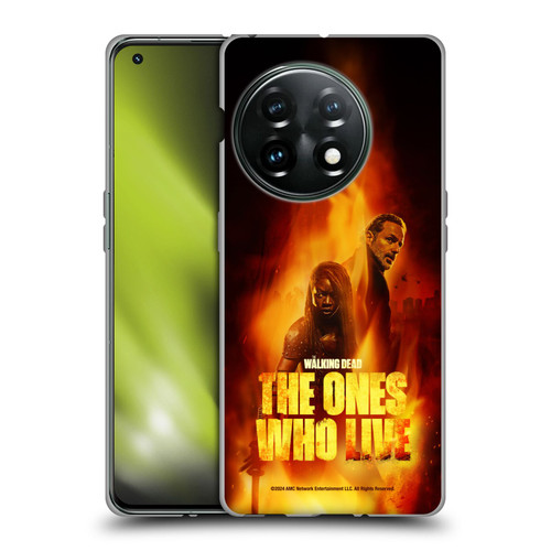 The Walking Dead: The Ones Who Live Key Art Poster Soft Gel Case for OnePlus 11 5G