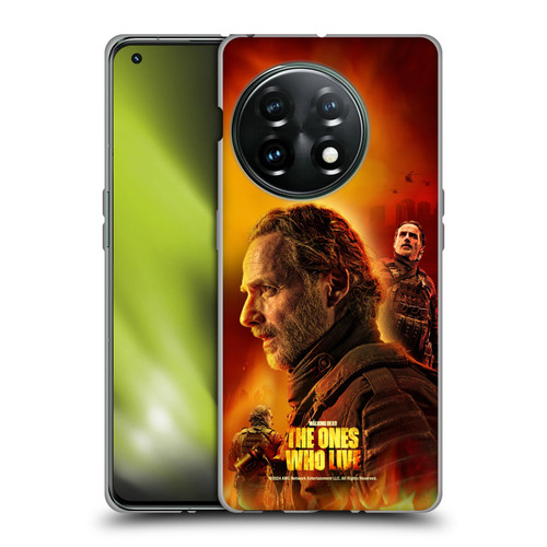The Walking Dead: The Ones Who Live Key Art Rick Soft Gel Case for OnePlus 11 5G