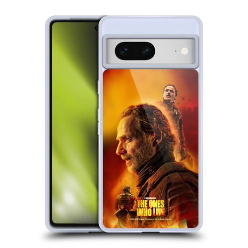 The Walking Dead: The Ones Who Live Key Art Rick Soft Gel Case for Google Pixel 7