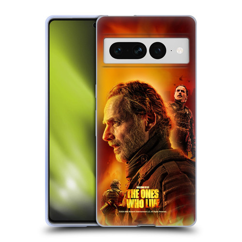 The Walking Dead: The Ones Who Live Key Art Rick Soft Gel Case for Google Pixel 7 Pro