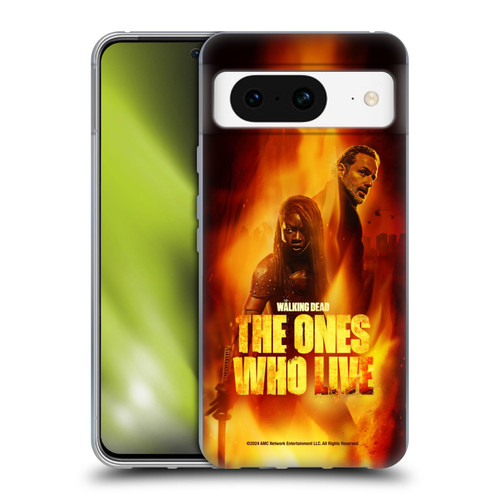 The Walking Dead: The Ones Who Live Key Art Poster Soft Gel Case for Google Pixel 8