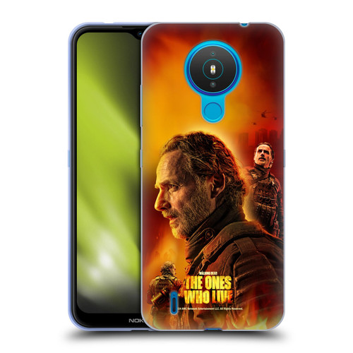 The Walking Dead: The Ones Who Live Key Art Rick Soft Gel Case for Nokia 1.4