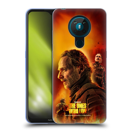 The Walking Dead: The Ones Who Live Key Art Rick Soft Gel Case for Nokia 5.3