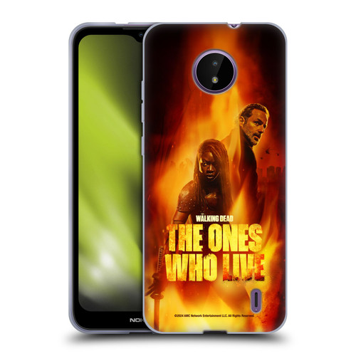 The Walking Dead: The Ones Who Live Key Art Poster Soft Gel Case for Nokia C10 / C20