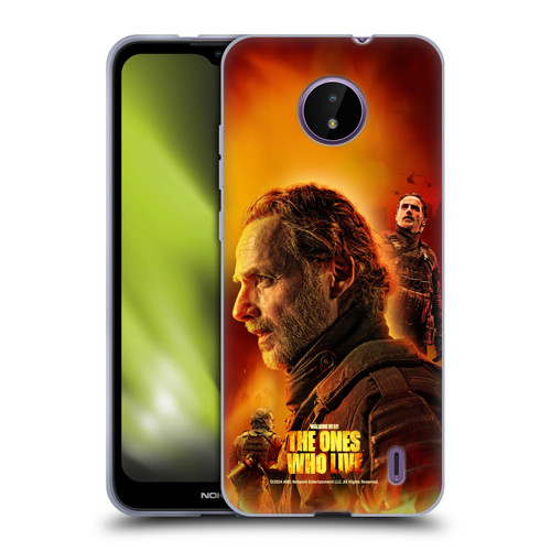 The Walking Dead: The Ones Who Live Key Art Rick Soft Gel Case for Nokia C10 / C20