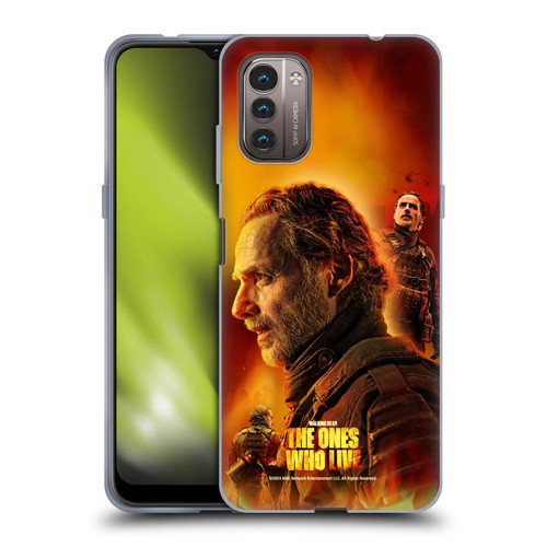The Walking Dead: The Ones Who Live Key Art Rick Soft Gel Case for Nokia G11 / G21