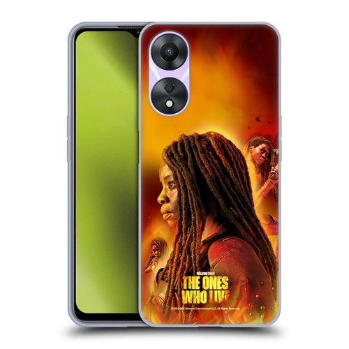 The Walking Dead: The Ones Who Live Key Art Michonne Soft Gel Case for OPPO A78 4G