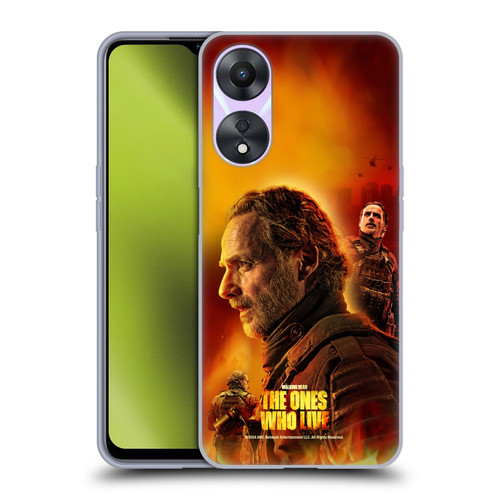 The Walking Dead: The Ones Who Live Key Art Rick Soft Gel Case for OPPO A78 4G