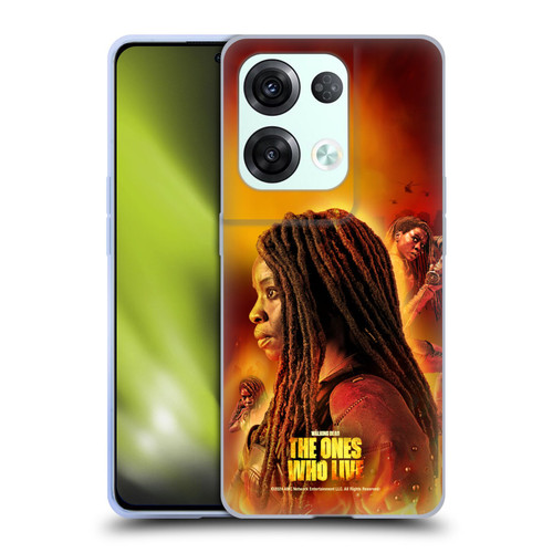 The Walking Dead: The Ones Who Live Key Art Michonne Soft Gel Case for OPPO Reno8 Pro