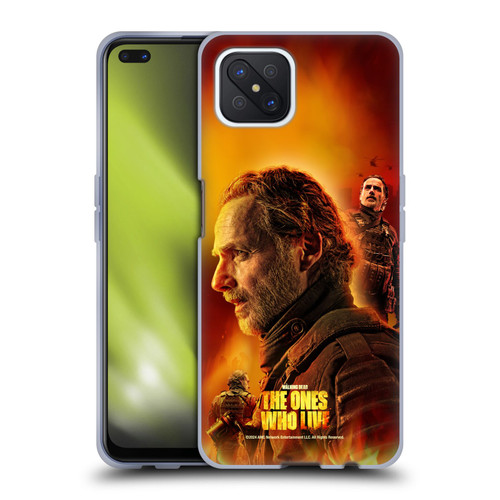 The Walking Dead: The Ones Who Live Key Art Rick Soft Gel Case for OPPO Reno4 Z 5G