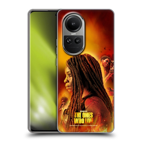 The Walking Dead: The Ones Who Live Key Art Michonne Soft Gel Case for OPPO Reno10 5G / Reno10 Pro 5G