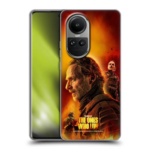 The Walking Dead: The Ones Who Live Key Art Rick Soft Gel Case for OPPO Reno10 5G / Reno10 Pro 5G