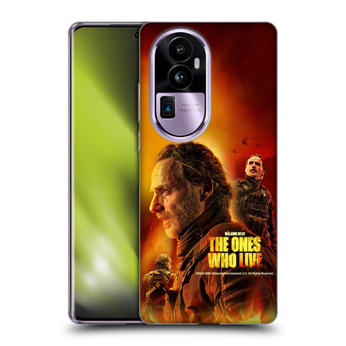 The Walking Dead: The Ones Who Live Key Art Rick Soft Gel Case for OPPO Reno10 Pro+