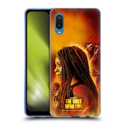 The Walking Dead: The Ones Who Live Key Art Michonne Soft Gel Case for Samsung Galaxy A02/M02 (2021)