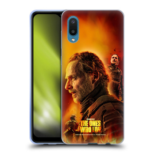 The Walking Dead: The Ones Who Live Key Art Rick Soft Gel Case for Samsung Galaxy A02/M02 (2021)