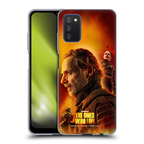The Walking Dead: The Ones Who Live Key Art Rick Soft Gel Case for Samsung Galaxy A03s (2021)