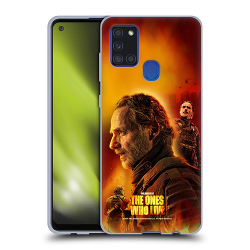 The Walking Dead: The Ones Who Live Key Art Rick Soft Gel Case for Samsung Galaxy A21s (2020)