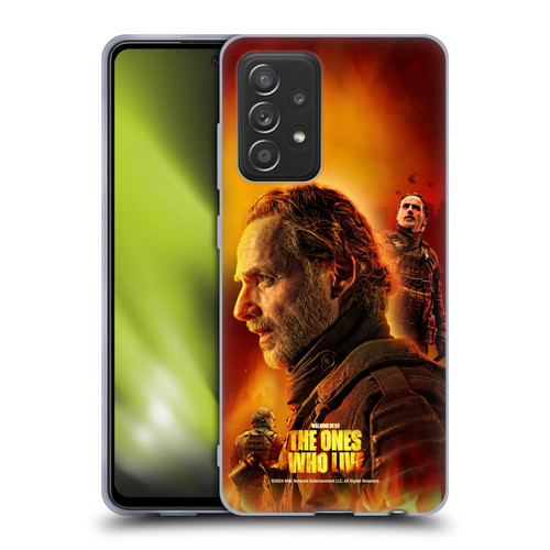The Walking Dead: The Ones Who Live Key Art Rick Soft Gel Case for Samsung Galaxy A52 / A52s / 5G (2021)