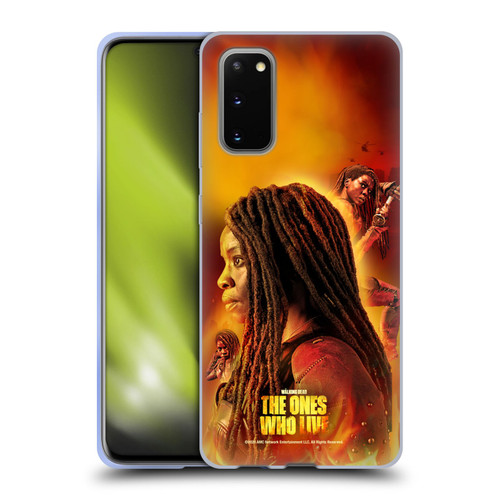 The Walking Dead: The Ones Who Live Key Art Michonne Soft Gel Case for Samsung Galaxy S20 / S20 5G