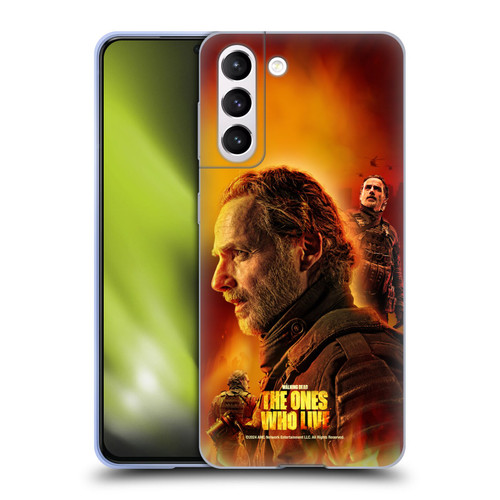 The Walking Dead: The Ones Who Live Key Art Rick Soft Gel Case for Samsung Galaxy S21 5G