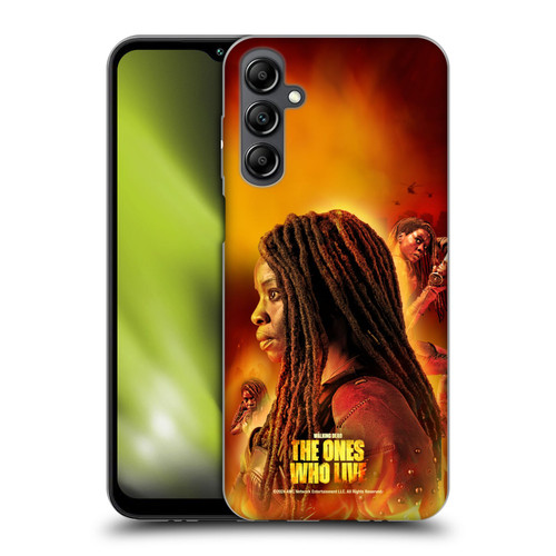 The Walking Dead: The Ones Who Live Key Art Michonne Soft Gel Case for Samsung Galaxy M14 5G