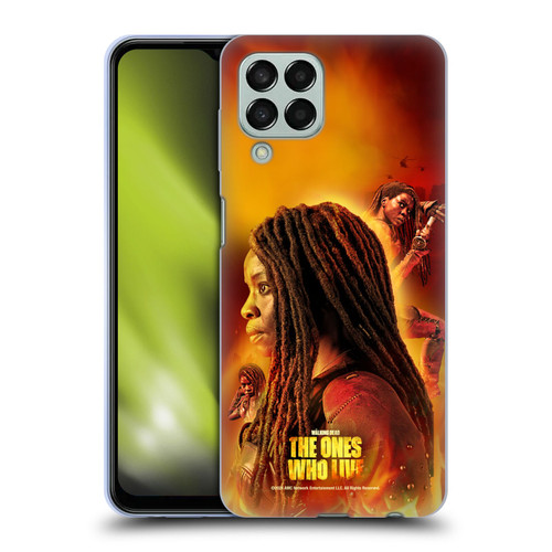 The Walking Dead: The Ones Who Live Key Art Michonne Soft Gel Case for Samsung Galaxy M33 (2022)