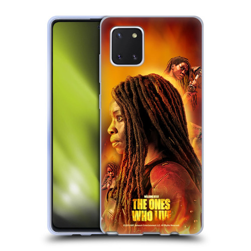 The Walking Dead: The Ones Who Live Key Art Michonne Soft Gel Case for Samsung Galaxy Note10 Lite