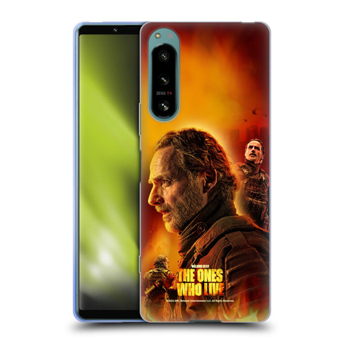 The Walking Dead: The Ones Who Live Key Art Rick Soft Gel Case for Sony Xperia 5 IV