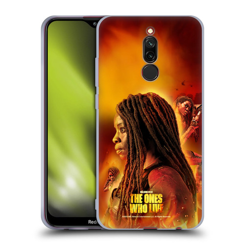 The Walking Dead: The Ones Who Live Key Art Michonne Soft Gel Case for Xiaomi Redmi 8