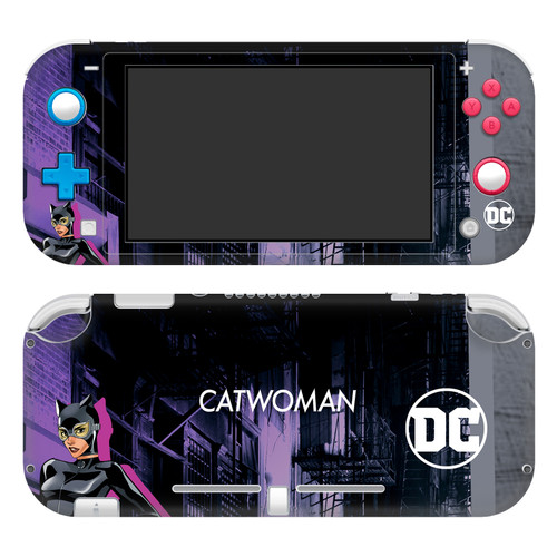 DC Women Core Compositions Catwoman Vinyl Sticker Skin Decal Cover for Nintendo Switch Lite