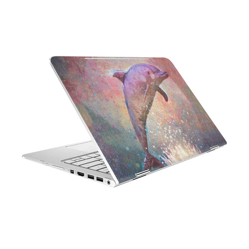 Jena DellaGrottaglia Animals Dolphin Vinyl Sticker Skin Decal Cover for HP Spectre Pro X360 G2