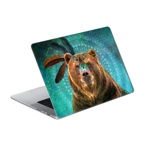 Jena DellaGrottaglia Animals Bear Vinyl Sticker Skin Decal Cover for Apple MacBook Pro 14" A2442