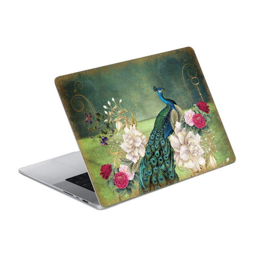 Jena DellaGrottaglia Animals Peacock Vinyl Sticker Skin Decal Cover for Apple MacBook Pro 16" A2485