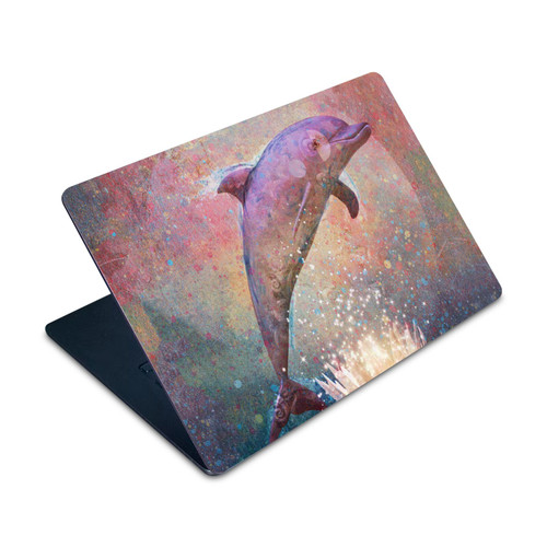 Jena DellaGrottaglia Animals Dolphin Vinyl Sticker Skin Decal Cover for Apple MacBook Air 15" M2 2023 