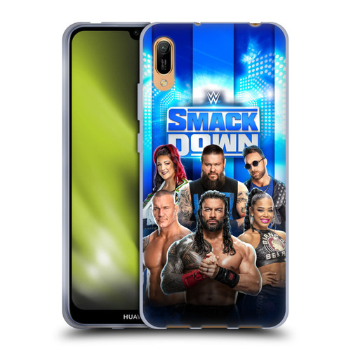 WWE Pay-Per-View Superstars 2024 Smackdown! Soft Gel Case for Huawei Y6 Pro (2019)