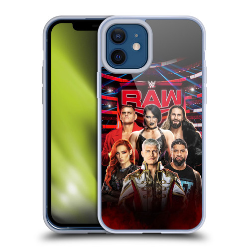 WWE Pay-Per-View Superstars 2024 Raw Soft Gel Case for Apple iPhone 12 / iPhone 12 Pro